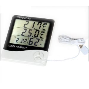 Digital LCD Thermometer Hygrometer Electronic Temperature Humidity Meter Weather