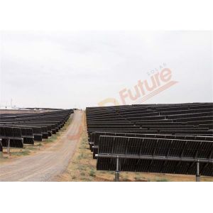 Automatic 28VDC 90 Modules Solar PV Tracker For 1MW Solar System