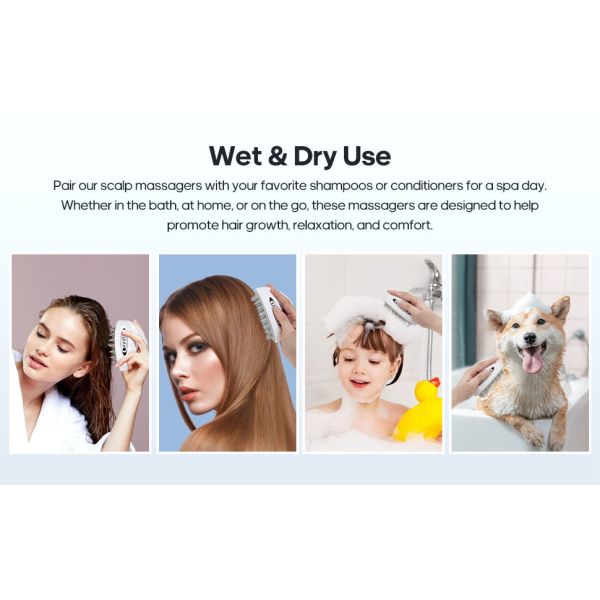 Hair Washing Scalp Massager package