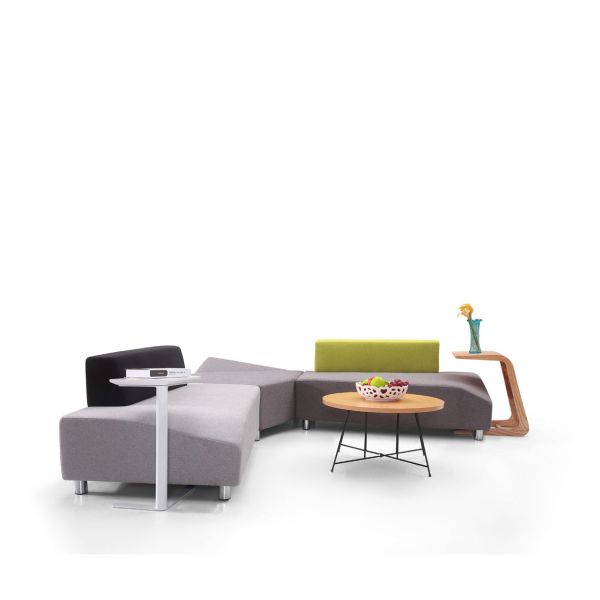 Customized Shared Workplace Furniture High Density Foam 2 Years Warranty