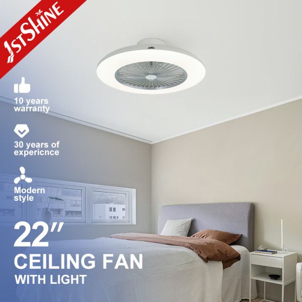 1stshine LED Ceiling Fan Smart Remote and 6 Speeds Ideal for Low Ceiling