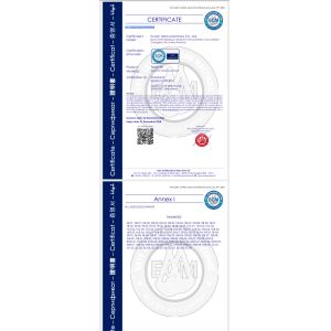 HUNAN TOBRO MACHINE CO.,LTD. Certifications