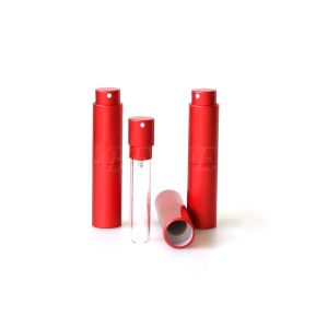 Oxidation aluminum case Handbag Refillable Twist And Spritz Atomiser