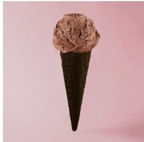 Disposable Light Film 4C Eco Friendly Food Packaging 4 Color Icecream Cone Sleeves