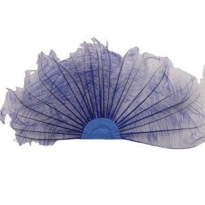 Millinery Supplies Feather Hand Fan Dyed Pattern Shipping DHL UPS FEDEX EMS TNT