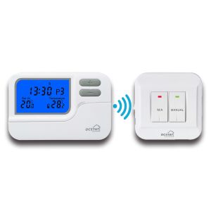 7 Day Wireless Gas Boiler Thermostat With Internal NTC Sensor FCC CSA