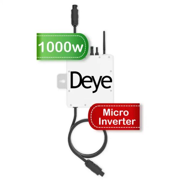 Buy Deye Micro Inverter 600W 800 2000W 3 Phase Micro Inverter Enphase Mppt Grid Tie Solar Micro Inverter at wholesale prices