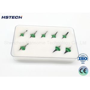 China Durable JUKI 503 509 Nozzle Grey Tungsten Base Green Reflector SMT Spare Parts on sale