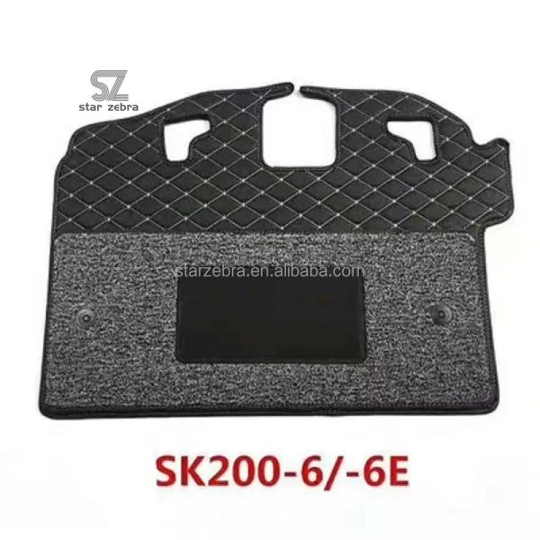 Kobelco SK200-6 Cab Foot Mat Excavator Spare Parts SK220-6 SK260-6E SK200-6E for Machinery Repair Performance
