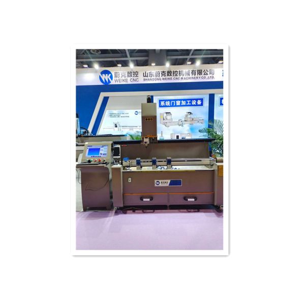 3200mm Aluminium Door Window Manufacturing Machine , Cnc Drilling Milling