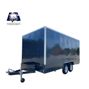 Quality Steel structure Box Trailers Customizable Enclosed Cargo Trailer for sale