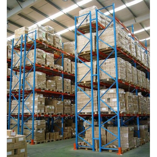 Buy Industrial Warehouse Selective Pallet Rack With Spraying Paint , 500kg - 1500kg at wholesale prices
