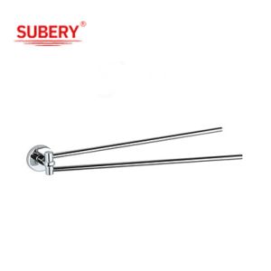 Swivel Towel Holder Bathroom Double Towel Bar Chrome Parts