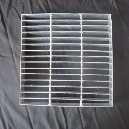 Buy High Bearing Capacity Galvanized Steel Grating Silver Pressure Welded at wholesale prices