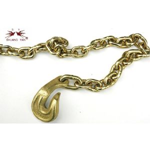 Tie Down G80 Binder Lifting Chain With Bent Grab Hook