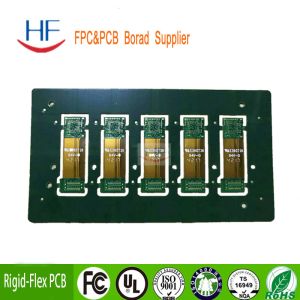 Quality Custom FPC Printed Rigid Flexible PCB Circuit Board Blue Multilayer for sale