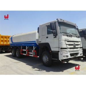CCC Volume Water Sprinkler Truck HOWO 6X4 Tanker Truck Volume