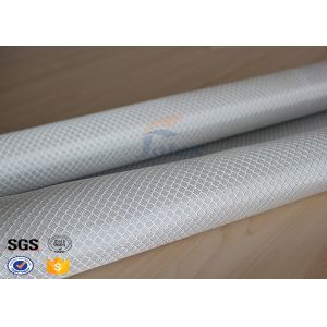 Texalium Honeycomb Weave Silver Coated Fabric E Glass Weatherproof 1200mm