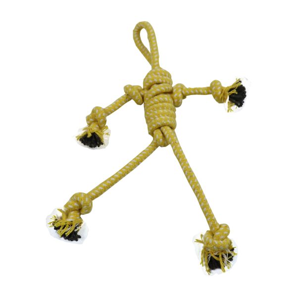 Large Small Dog Bite Toy Handmade Cotton Rope Pet Chew 30x20cm