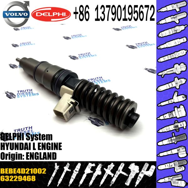 Diesel Fuel Injector 63229468 33800-84840 BEBE4D21002 E3.18 for HYUN-DAI L ENGINE