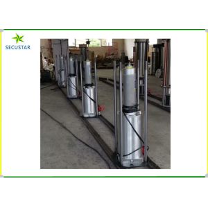 Hydraulic Automatic Rising Bollards Stainless Steel Security Gate System