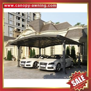 beautiful super durable modern public parking aluminum alloy polycarbonate