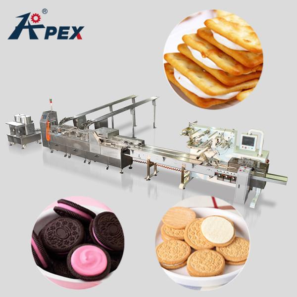 Buy Customized Cracker Cookies Forming Machine , Automatic Biscuit Making Machine at wholesale prices