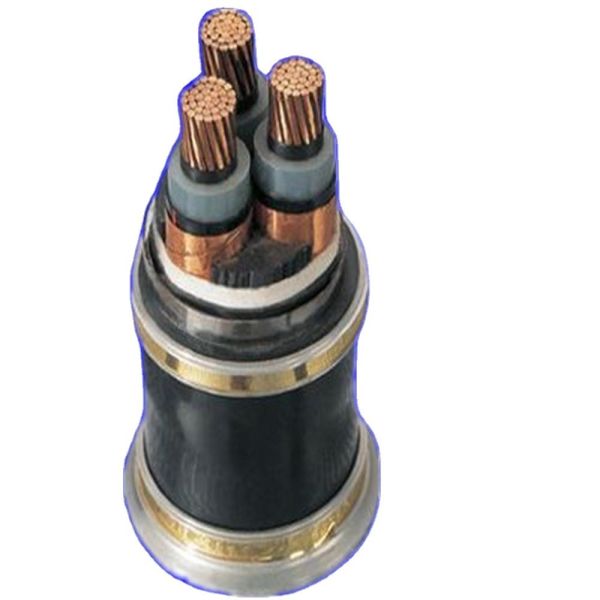 3Core 18/20/30kv Copper/Al XLPE Insulated Low Voltage Power Cable for Undergroun