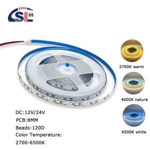 Die Cutting LED Light Strip for Bathroom Vanities Mirrors Long Lifespan of 50000