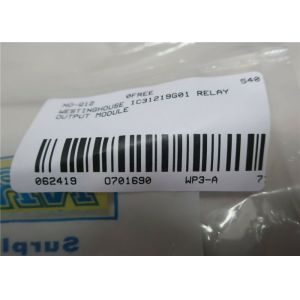 Emerson Westinghouse PLC 1C31219G01 Input Module analog input output module