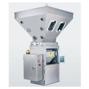 Plastic Film Packages Gravimetric Dosing Mixing System Plastic Pellets