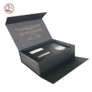 Luxury Cosmetic Box Gothic Style Printing Handling Glossy Lamination