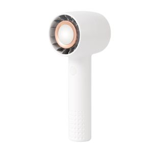 Turbo Speed Usb Mini Cooler Fan Portable Handheld 2000mah No Leaf Fan