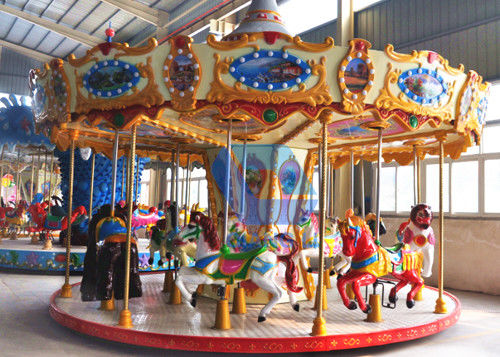 Professional Theme Park varied Carousel Rides 3-36 seats for sale made in china