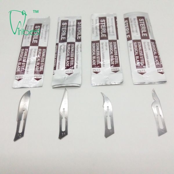 Hygienic Disposable Surgical Blade , Stainless Steel Surgical Blade