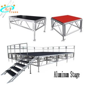 Plexiglass Portable Aluminium Stage Platform 1.22*1.22M