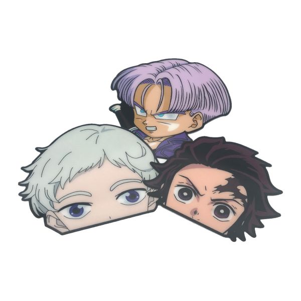 Motion Laptop 3D Sticker Anime Waterproof Decal Anime Motion Stickers for Suitcase Car Refrigerator