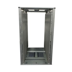 Electronic 10mm pitch Zinc Coating Steel Vertical ESD Magazine Rack