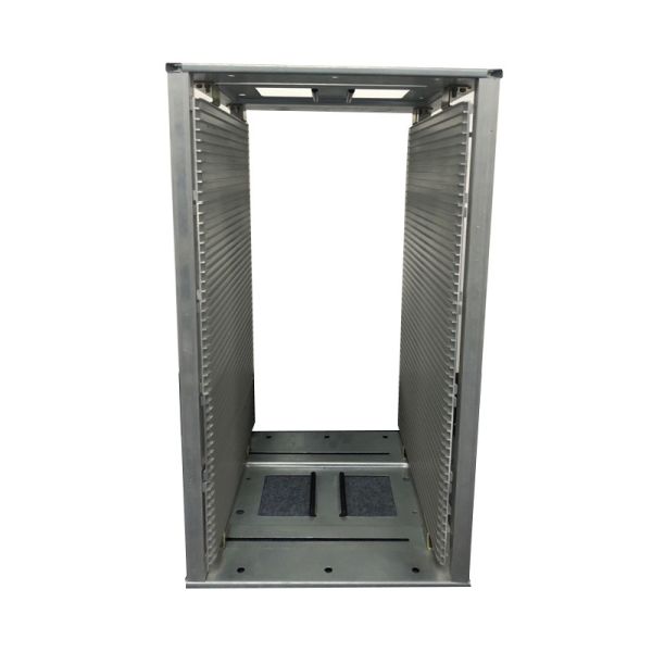 Buy Electronic 10mm pitch Zinc Coating Steel Vertical ESD Magazine Rack at wholesale prices
