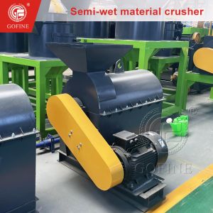 Semi-Wet Material Grinding Organic Fertilizer Manufacturing Equipment