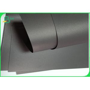 Recyclable 250g Black Cardboard Paper Sheets With Good Folding