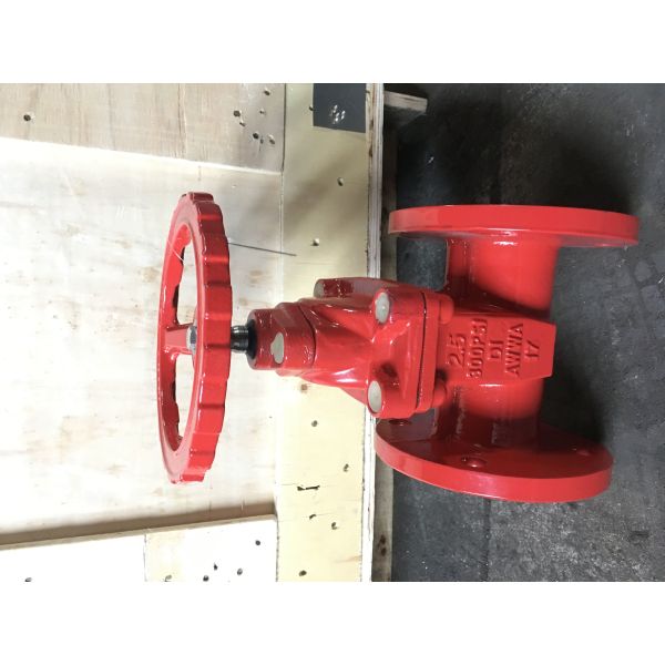 Buy ANSI   resilient gate valve NRS flanged ends at wholesale prices