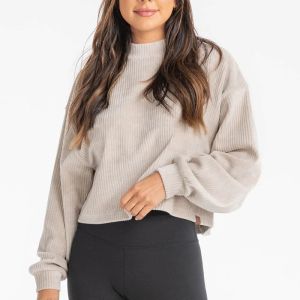 Sustainable Plain Crew Neck Sweatshirt Autumn And Winter Customized Embroidered