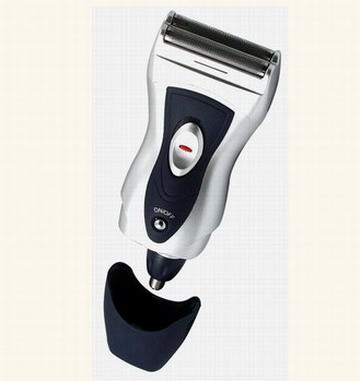 Rechargeable Electric Men'S Shaver With Nose Trimmer Face Grooming