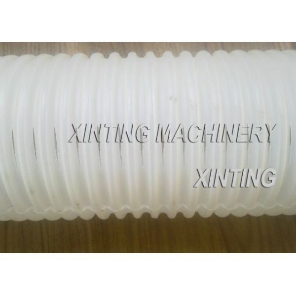 200mm Plastic Pipe Punching Machine , Drill Hole Machine With SKD11 Blade