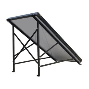 Quality 2000x1000mm High Performance Engineering Flat Plate Solar Collector With Blue Film for sale