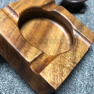 Walnut Cigar Ashtray Household Ashtray Smoking Creative Personality Ornaments