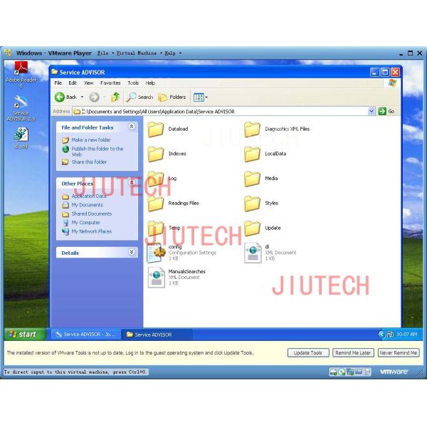 Heavy Duty Truck Diagnostic Scanner Service Advisor 2.8 CF