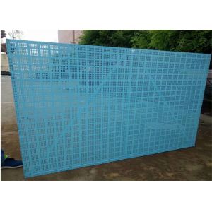 Outer Frame Formwork Perimeter Safety Screens 0.5mm Thick Plate For Power
