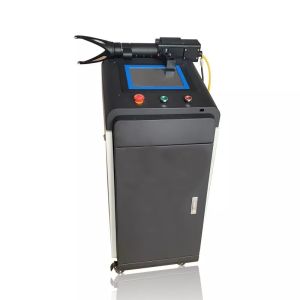 Manufacturing Plant Competitive 100W Metal Fiber Laser Cleaning Machine with